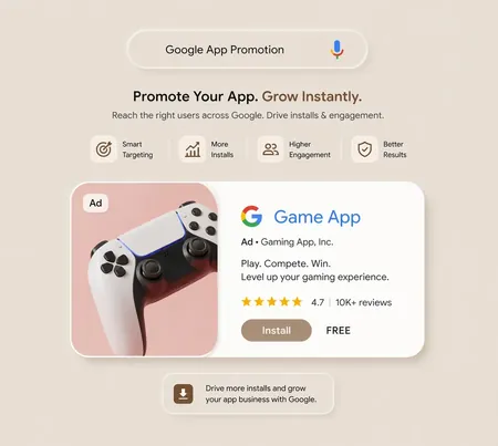 Google App Promotion Ads campaign type