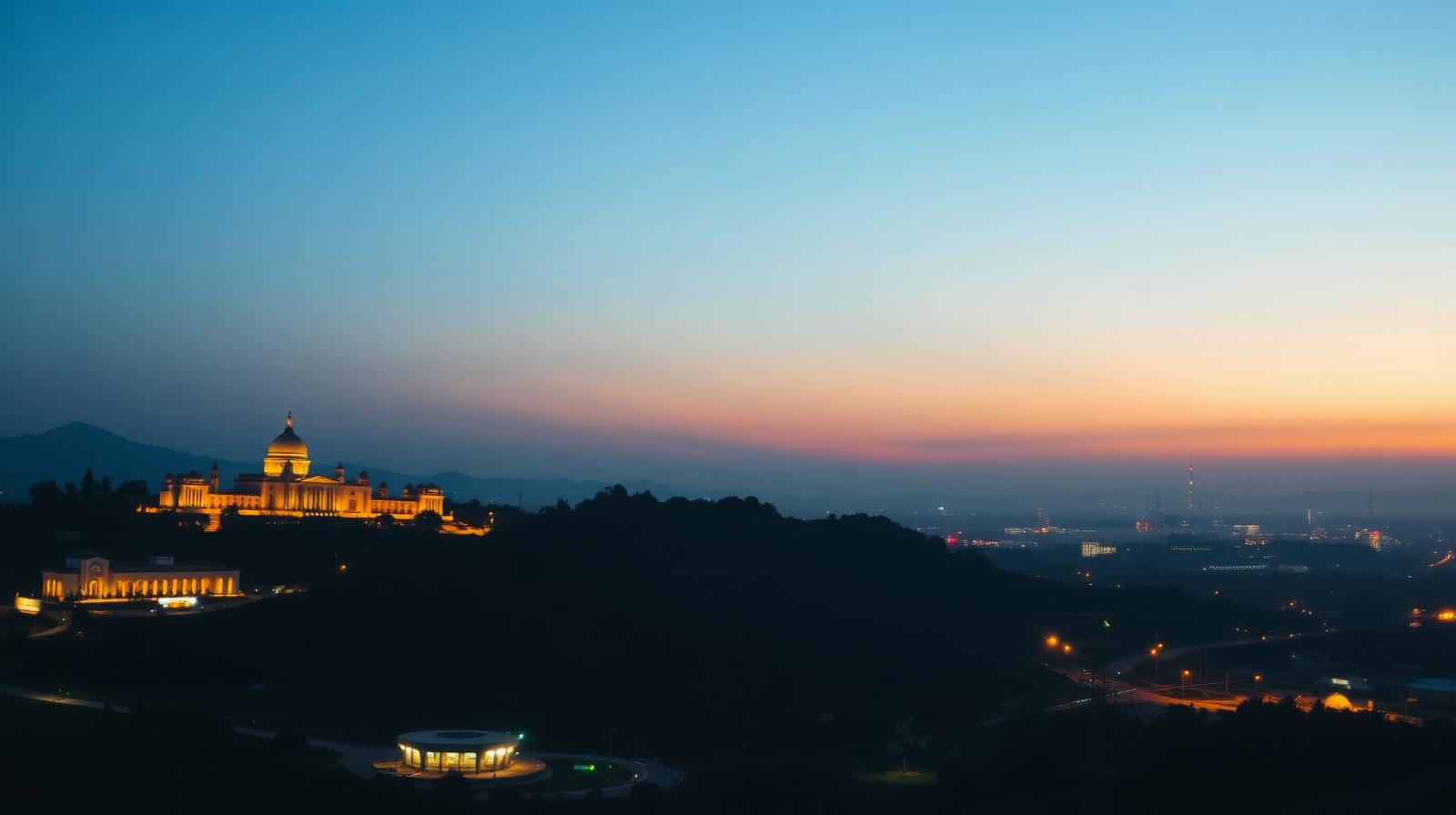 Chandigarh skyline