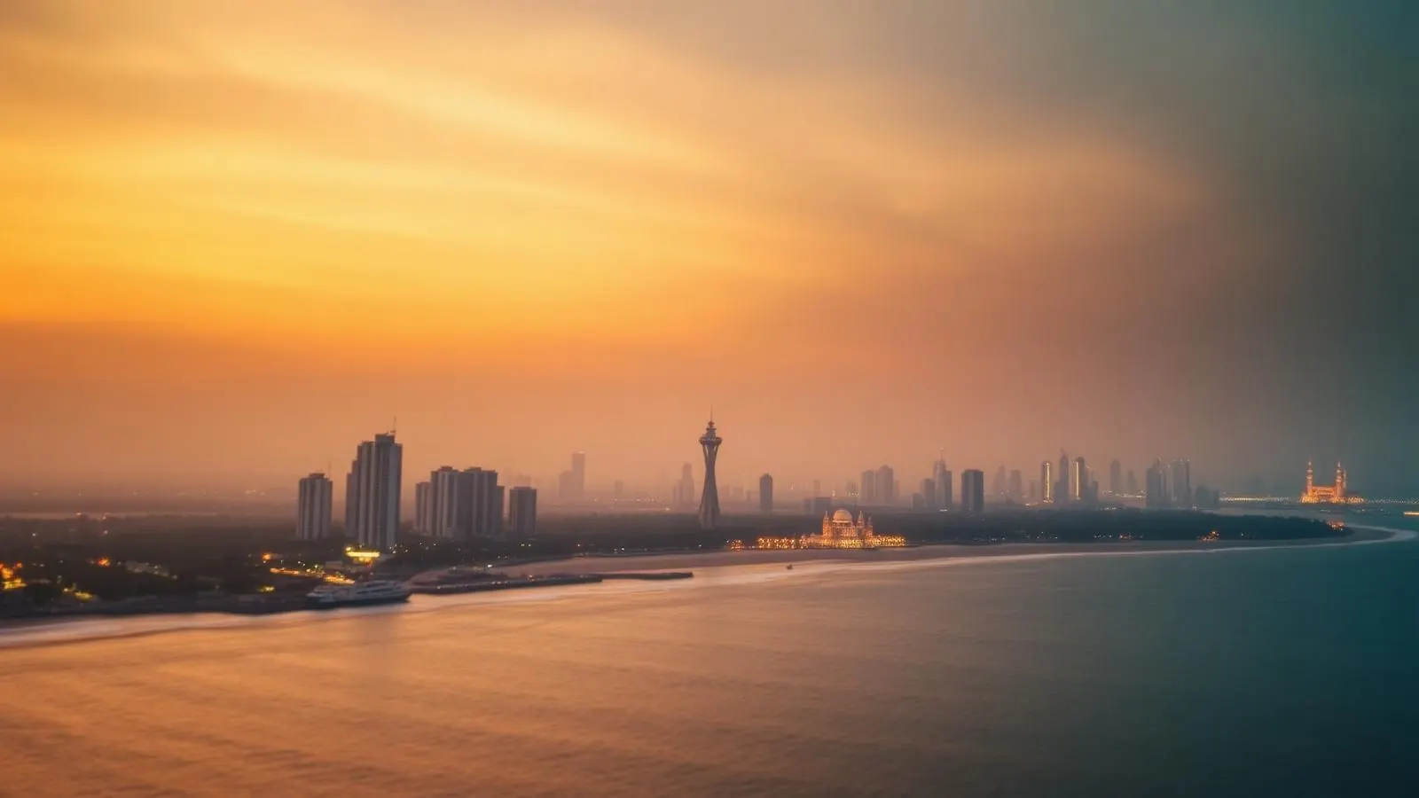 Chennai skyline