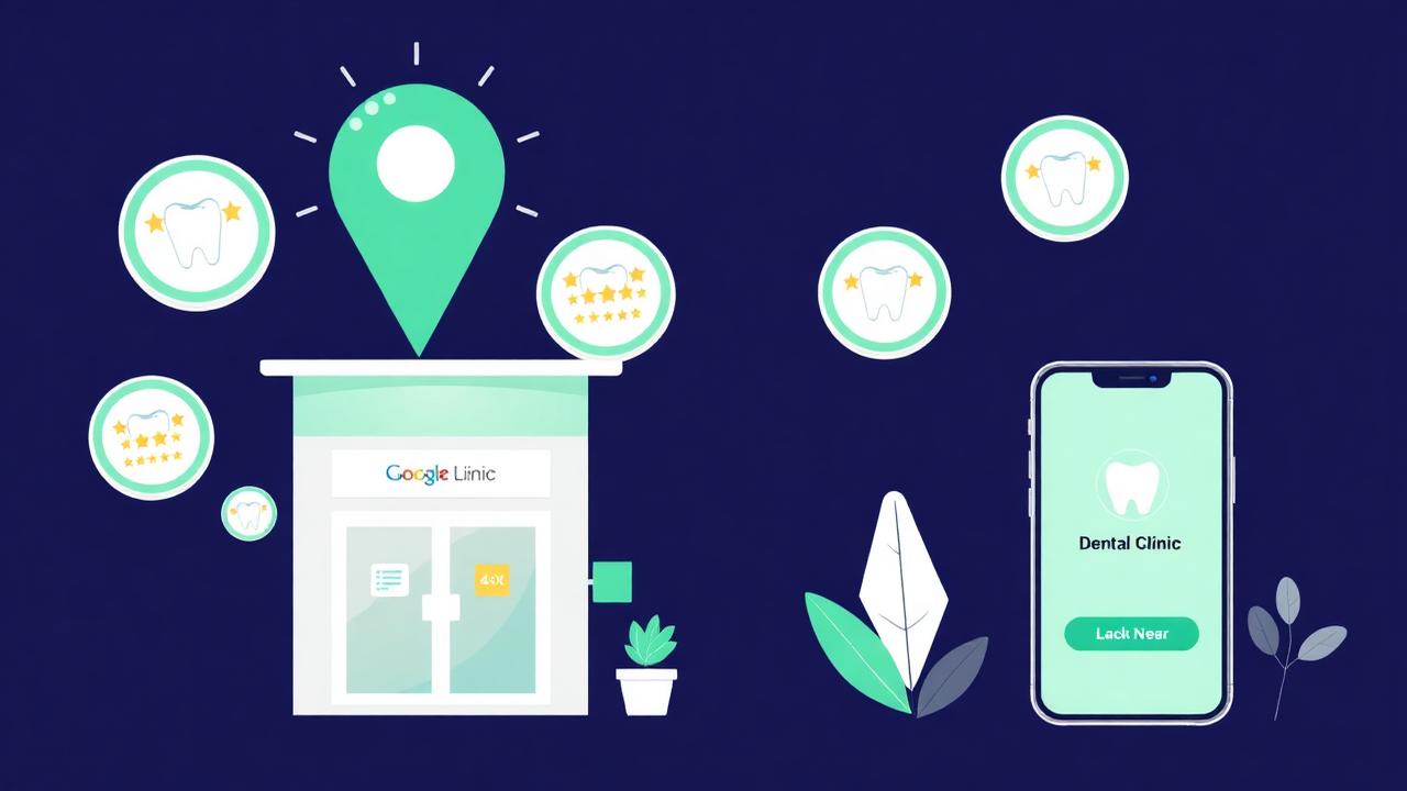 Local clinic ads pair Google Maps visibility, reviews and a one-tap call CTA to drive appointment bookings.