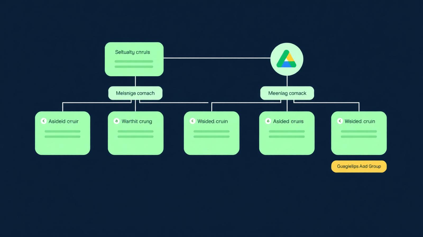 Google Ads account structure diagram