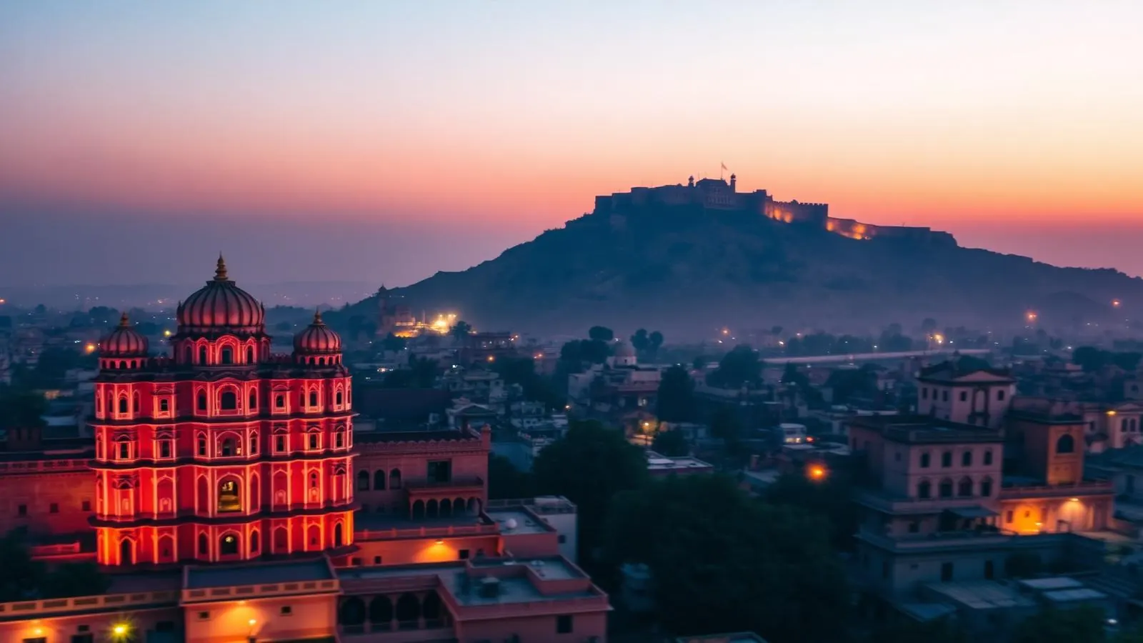 Jaipur skyline