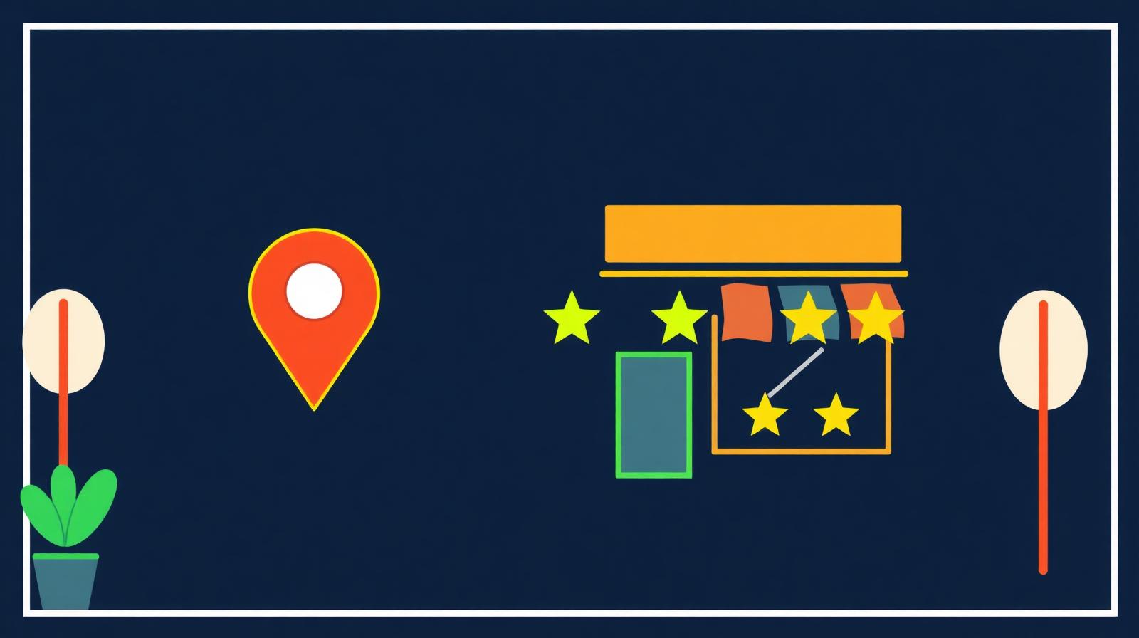 Local SEO for small business in India illustration