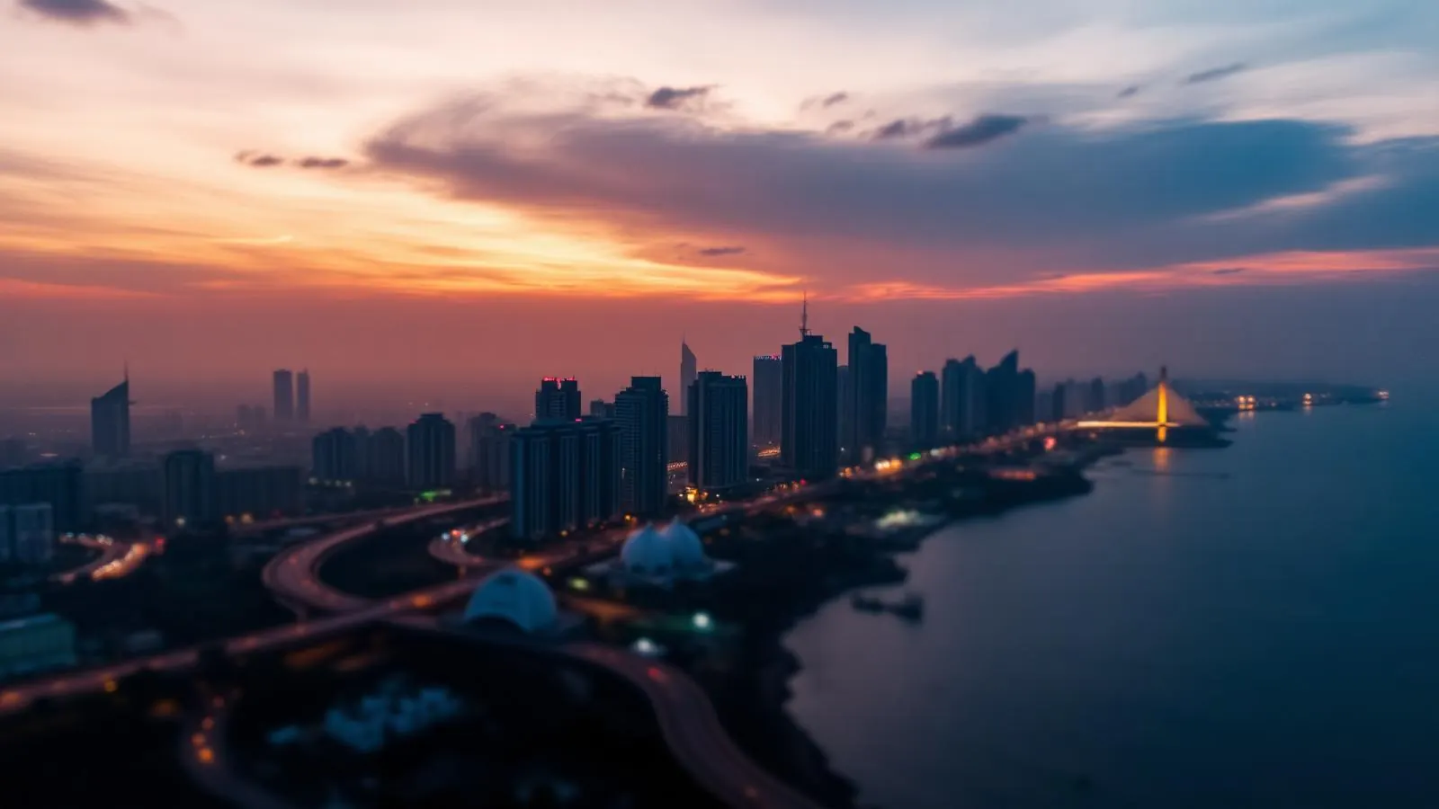 Mumbai skyline