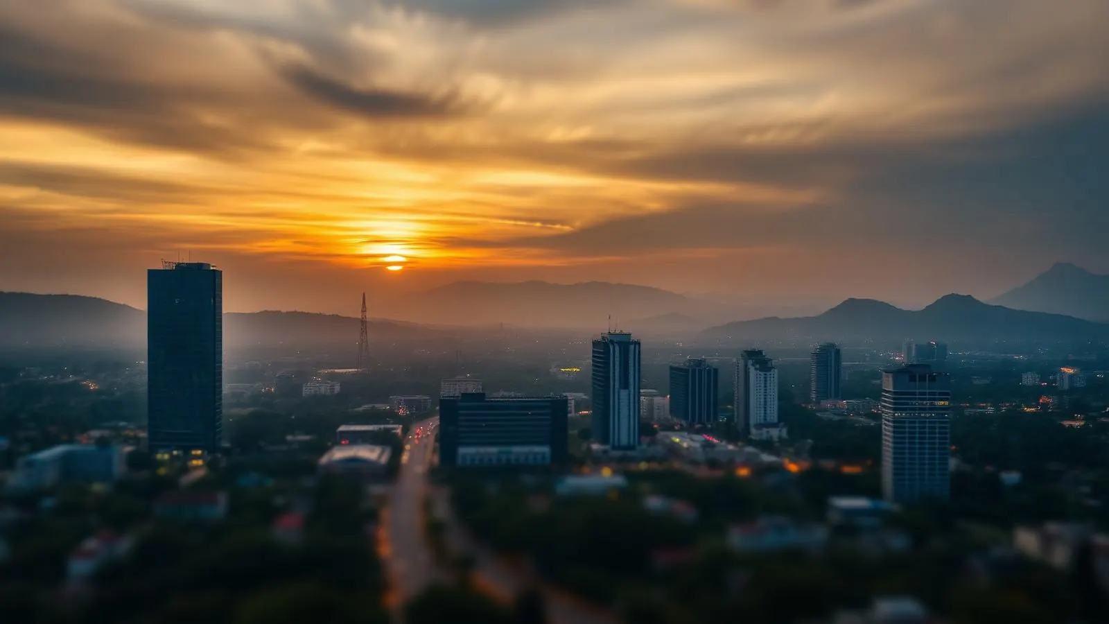 Pune skyline